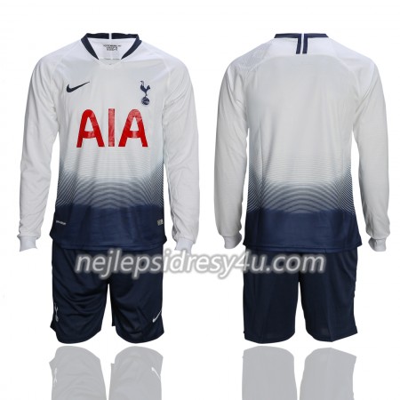 Fotbalový Dres Tottenham Hotspur Dětské Domácí 2018/19 Dlouhý Rukáv